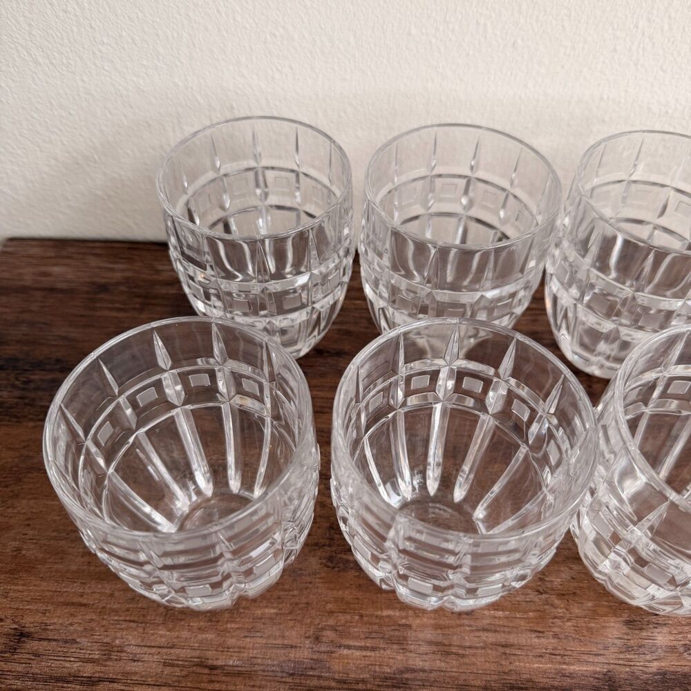 Marquis by Waterford Quadrata Crystal Double Old Fashion Glasses Set 8 Tumblers - Picture 12 of 12
